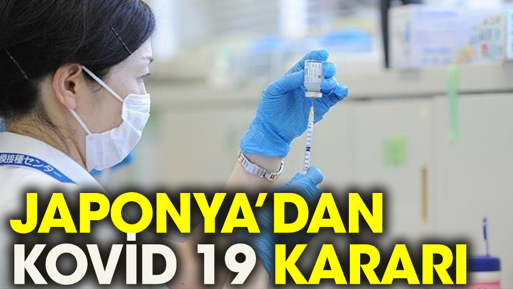 Japonya’dan Kovid-19 kararı