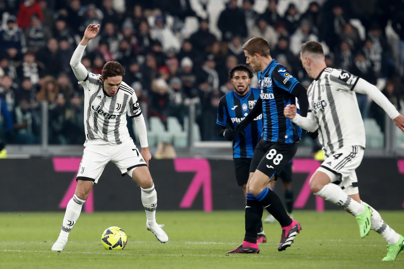 Juventus Atalanta maçında gol yağmuru