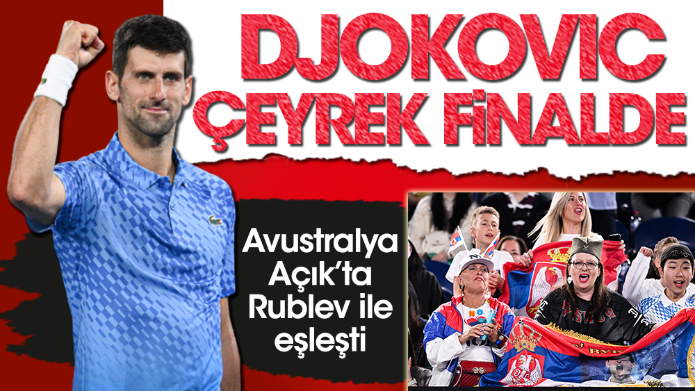 Djokovic çeyrek finalde