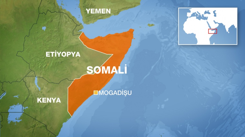 Somali'de havan topu saldırısı. 5 ölü