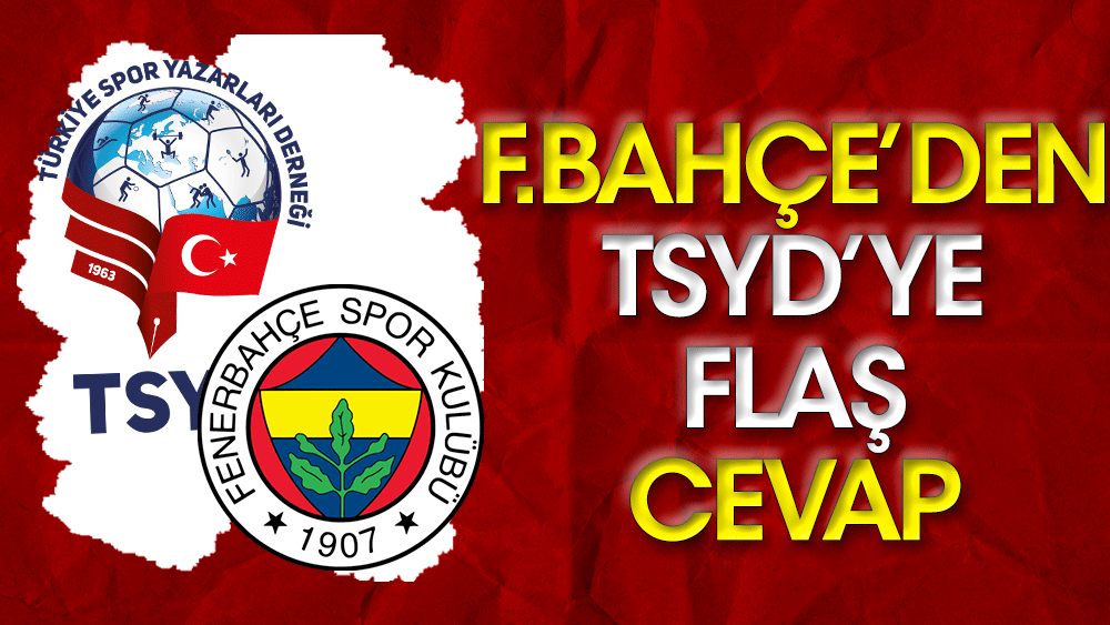Dikkate almıyoruz: Fenerbahçe'den TSYD'ye flaş açıklama