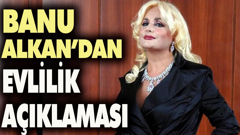 Banu Alkan'dan evlilik açıklaması. Nikah tarihini açıkladı