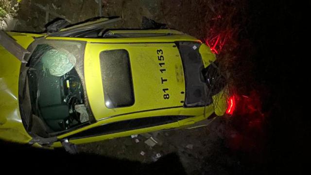Düzce'de taksi ile otomobil çarpıştı: 1 ölü, 4 yaralı