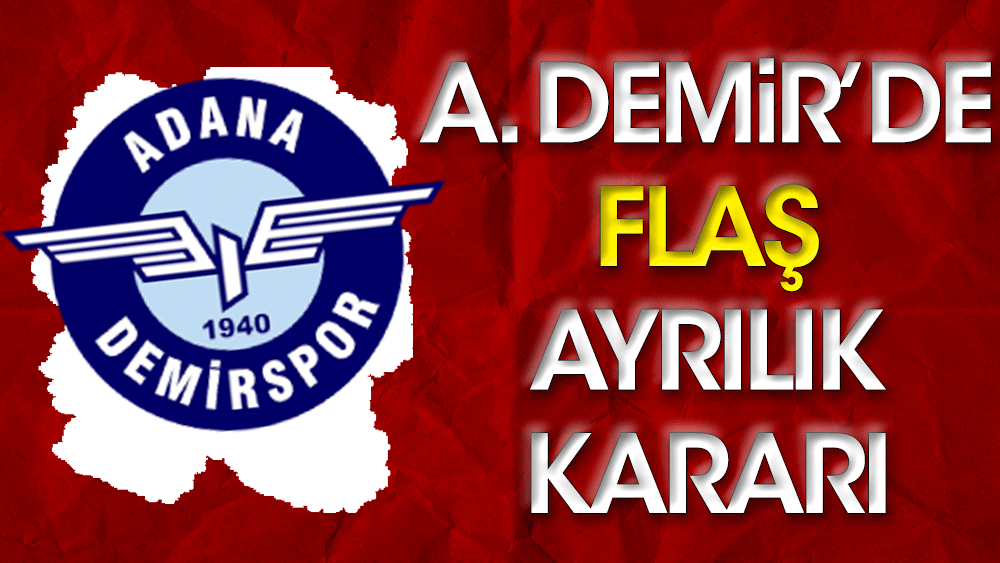 Adana Demirspor'dan Assombalonga ve Arda Okan kararı