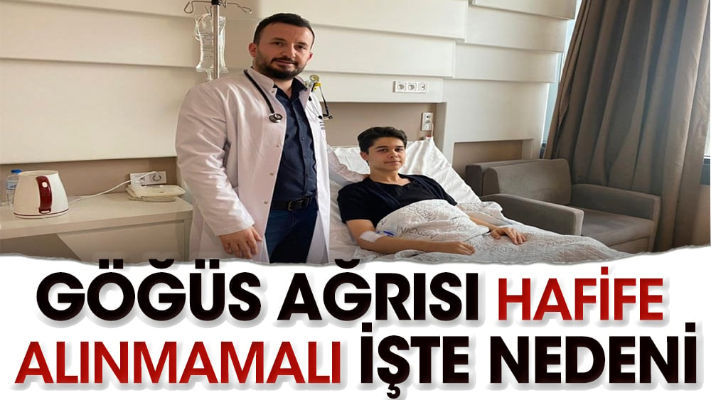 Göğsünüzdeki ağrıyı hafife almayın