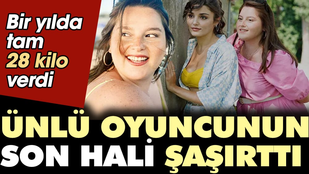 Ünlü oyuncunun son hali şaşırttı! Tam 28 kilo verdi