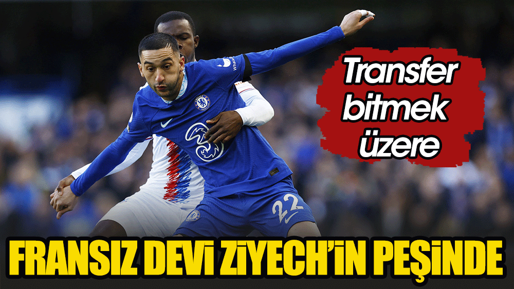 Transfer'de büyük rakip: PSG'den flaş Hakim Ziyech iddiası