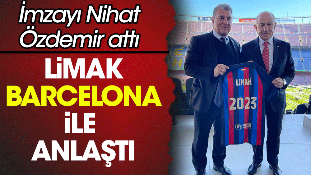 Nihat Özdemir Barcelona ile sözleşme imzaladı