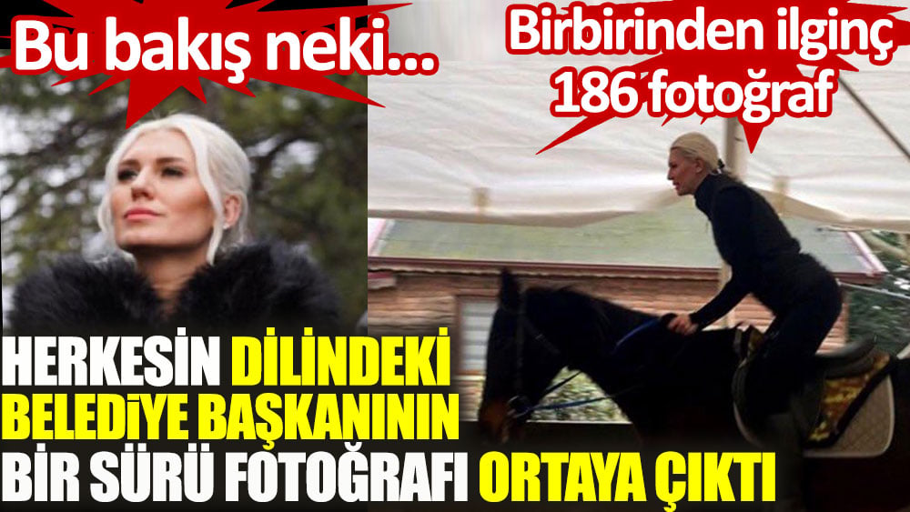 Herkesin dilindeki belediye başkanının bir sürü fotoğrafı ortaya çıktı