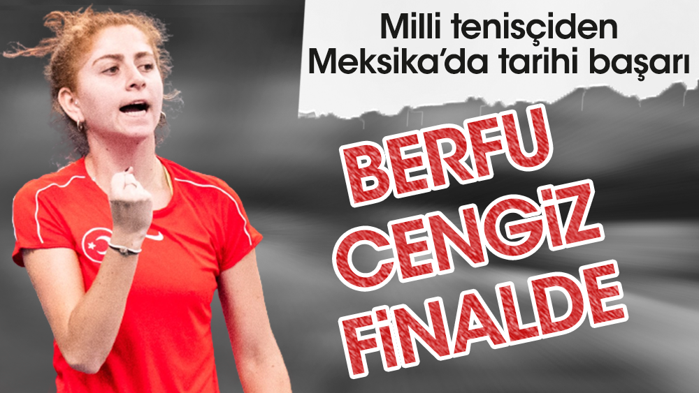 Berfu Cengiz Meksika'da finalde