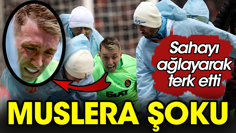 Galatasaray'ın sevinci kursağında kaldı! Muslera ağlaya ağlaya çıktı