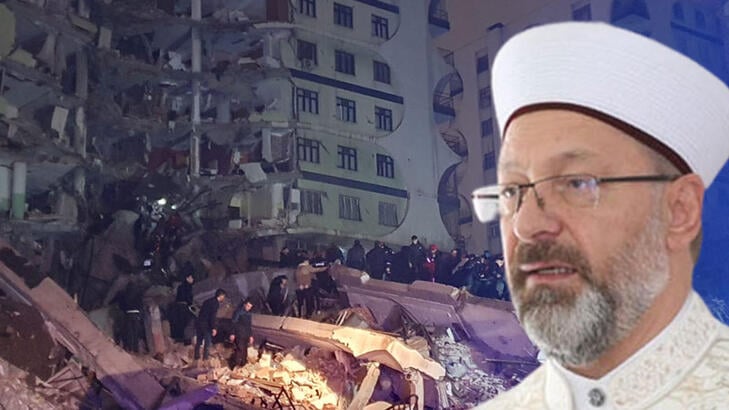 Diyanet İşleri Başkanı: Deprem bölgesinde vatandaşlarımız camilerimizde kalabilir