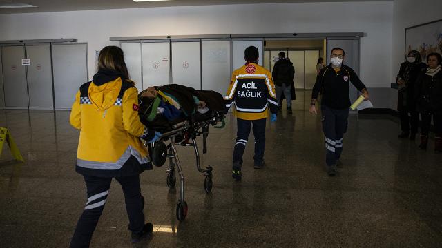 101 afetzede Ankara'da tedavi ediliyor