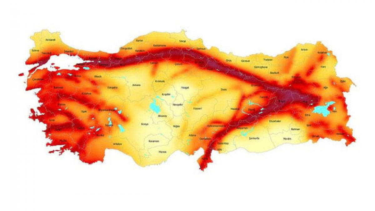 Türkiye deprem haritası nedir? Türkiye deprem haritasına nereden bakılır?
