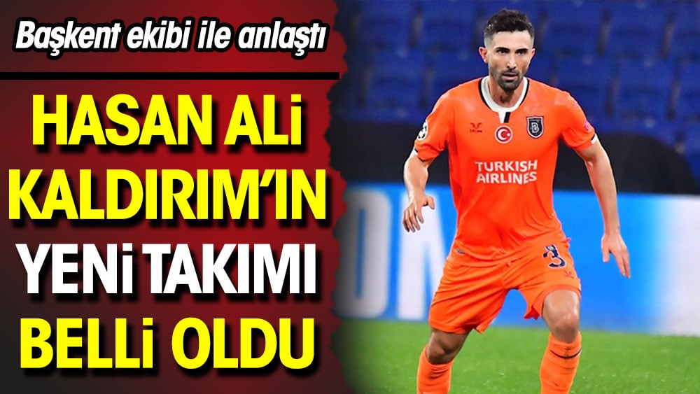 Hasan Ali'nin yeni takımı belli oldu. Başkent ekibiyle anlaştı