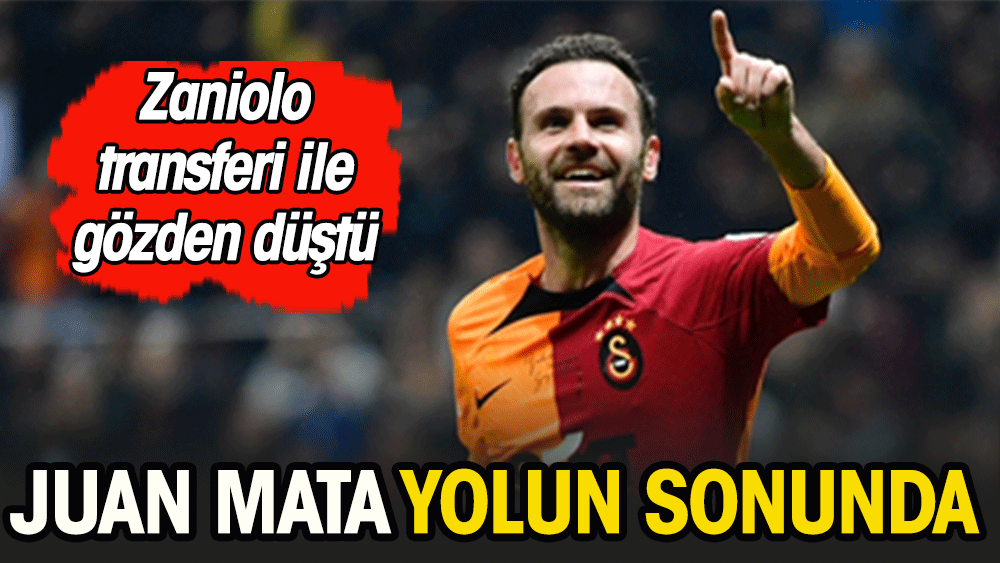 Juan Mata yolun sonunda. Okan Buruk kararını verdi