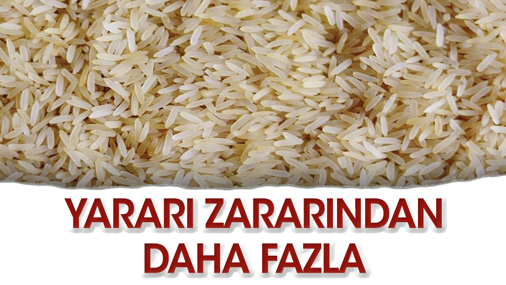 Pirinci zararlı diye biliyoruz ama faydaları var…