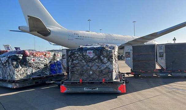 Gürcistan’dan 100 tonluk yardım