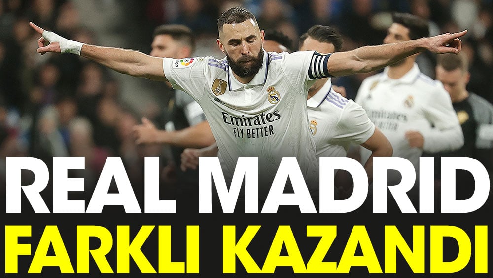 Real Madrid Elche'yi dörtledi