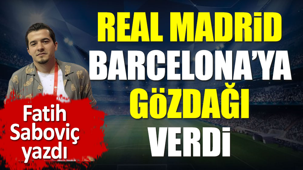 Real Madrid Barcelona'ya gözdağı verdi. Ancelotti tribünleri ateşledi