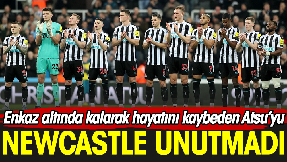 Newcastle United-Liverpool maçında Atsu için saygı duruşu yapıldı