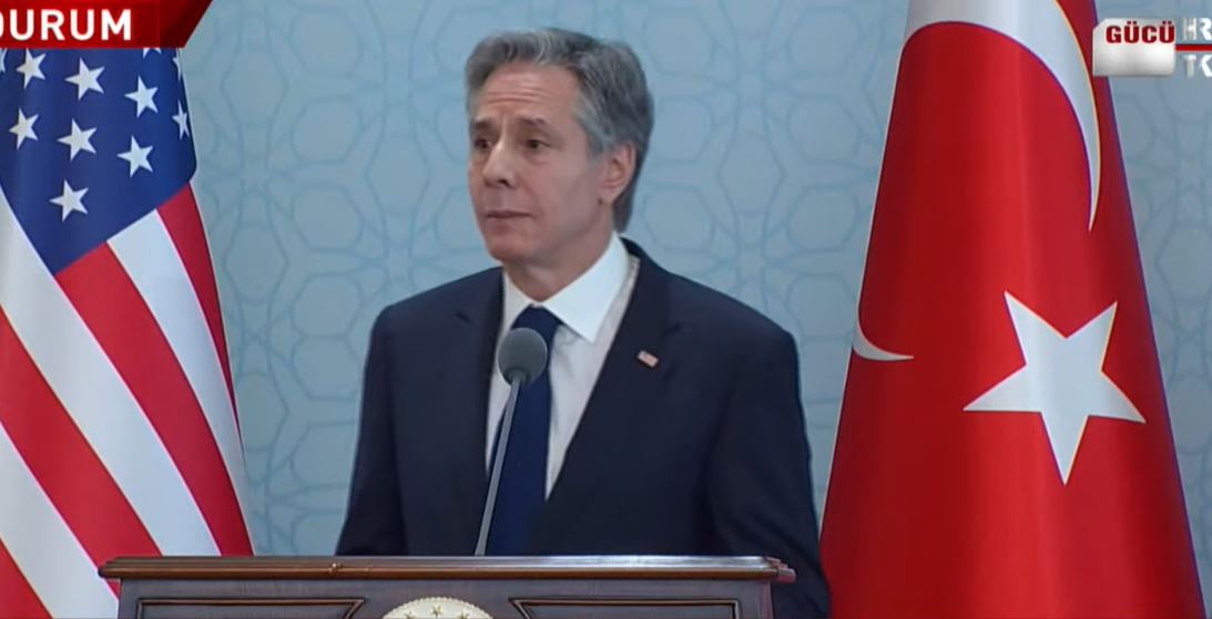ABD Dışişleri Bakanı Blinken Ankara'da