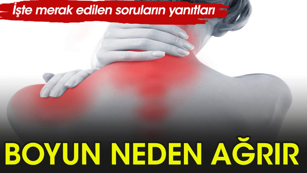 ​​Boyun neden ağrır?