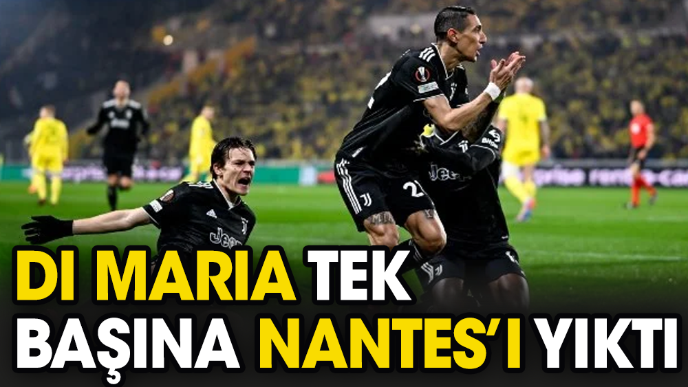 Di Maria gol yağdırdı, Juventus turu atladı