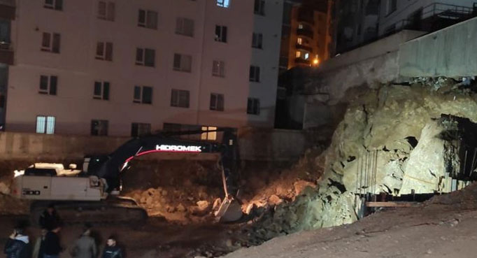 Ankara'da iki apartman tahliye edildi