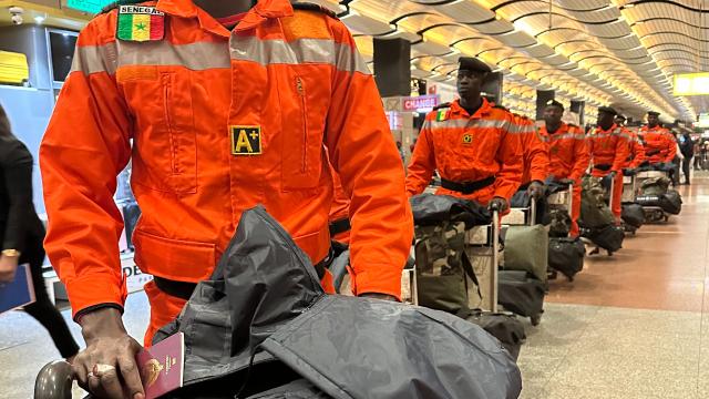 Senegal arama kurtarma ekibi ülkelerine döndü