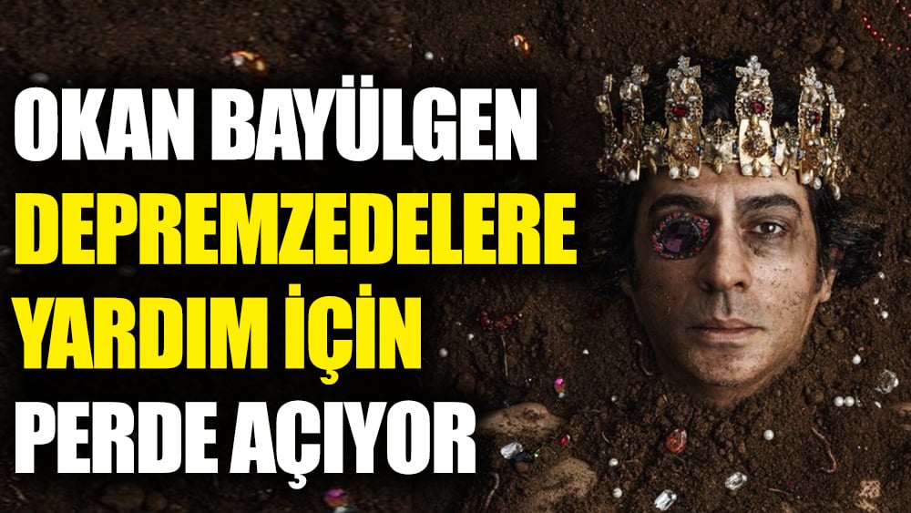 Okan Bayülgen depremzedelere yardım için perde açıyor