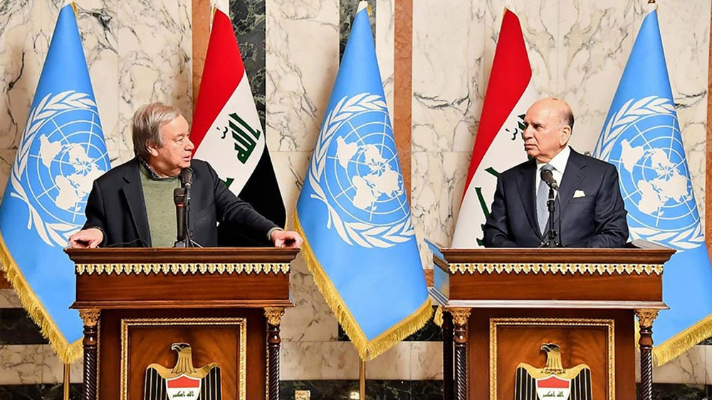 BM Genel Sekreteri Gutteres'ten 6 yıl sonra Irak'a ilk ziyaret