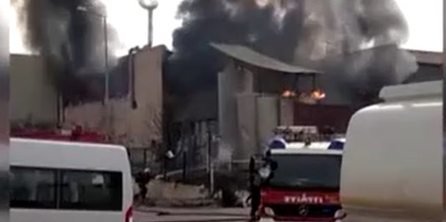 Fabrika patlaya patlaya yandı: 1 ölü