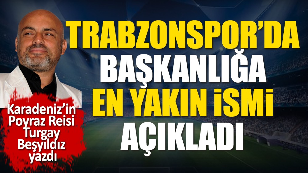 Trabzonspor'daki krizin nedeni belli oldu