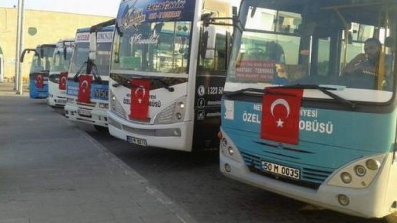 Nevşehir'de ulaşım ücretlerine zam