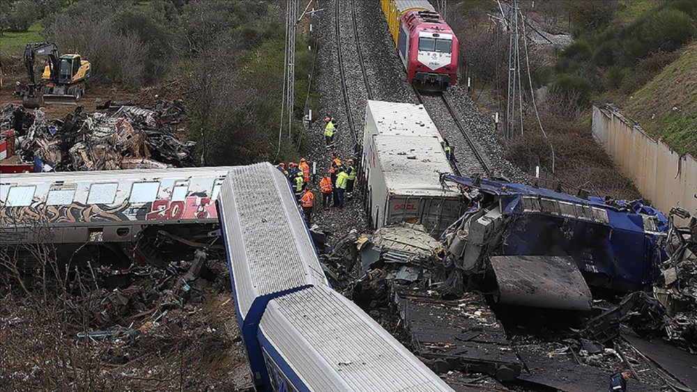Yunanistan'da tren kazasında ölenlerin sayısı 46'ya yükseldi