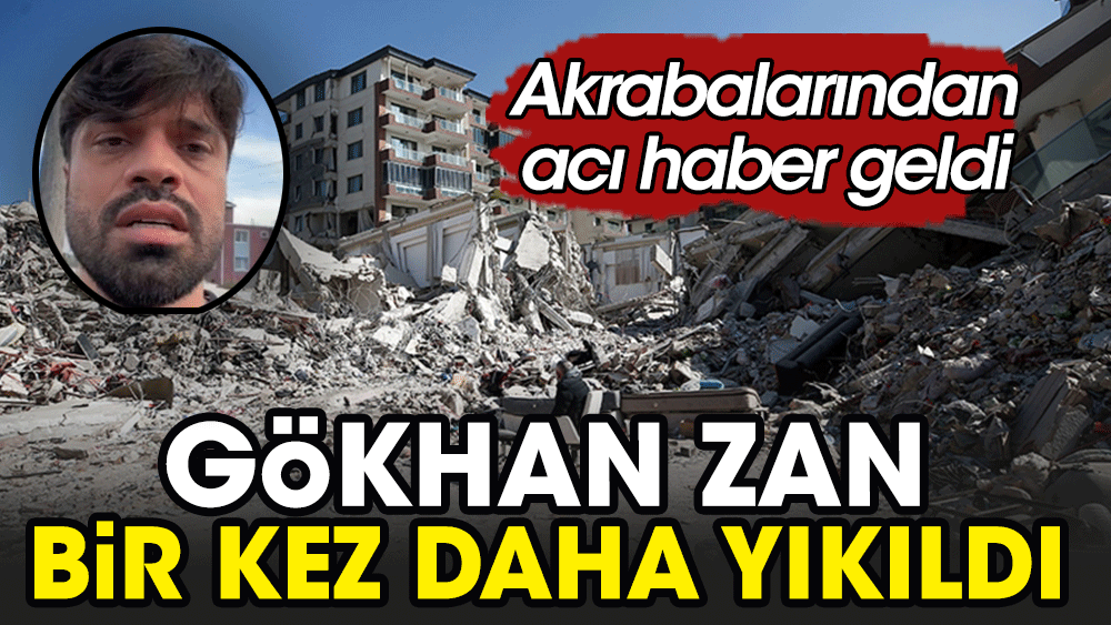 Gökhan Zan'ın Hatay'daki depremden sonra Alanya'ya gelen akrabaları kazada öldü