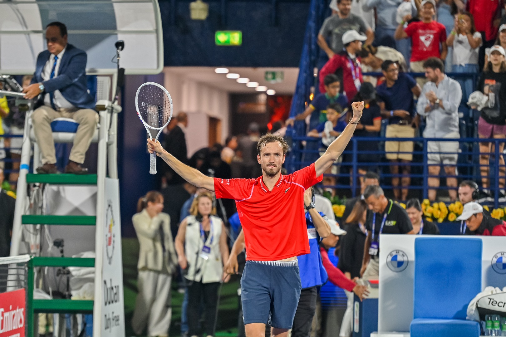 Dubai'de şampiyon Medvedev