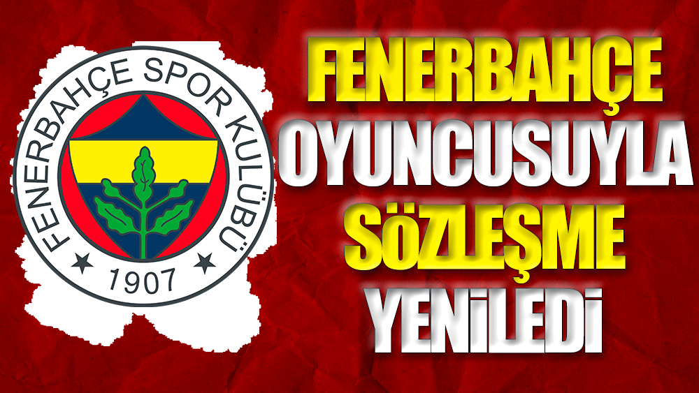 Guduric 3 yıl daha Fenerbahçe'de. Kulüpten açıklama geldi
