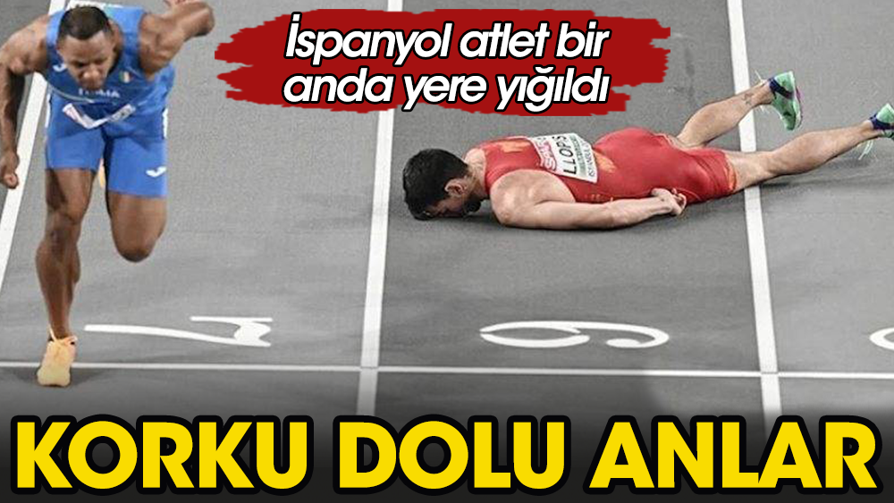 Dünyaca ünlü İspanyol atlet Enrique Llopis Ataköy'de yere yığıldı. Kafasını yere çarptı, bilincini kaybetti