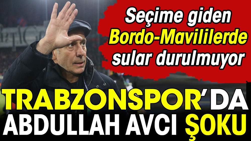 Trabzonspor'da Abdullah Avcı istifa etti. Yerine gelecek isim belli oldu