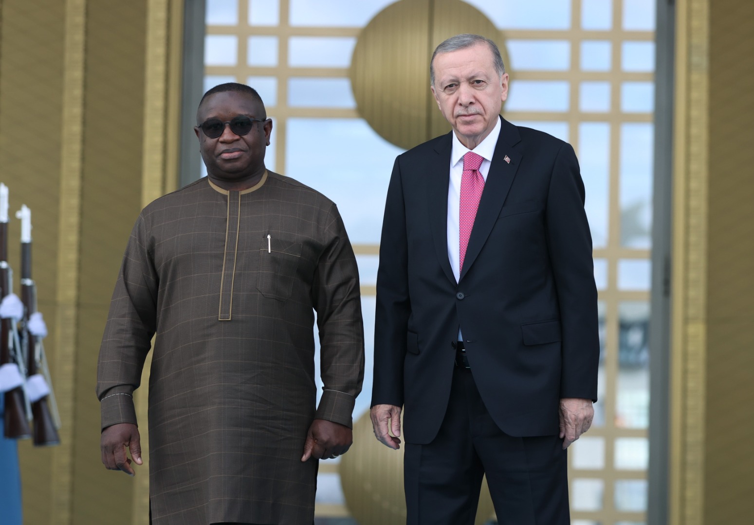 Erdoğan, Sierra Leone Cumhurbaşkanı Bio ile görüştü