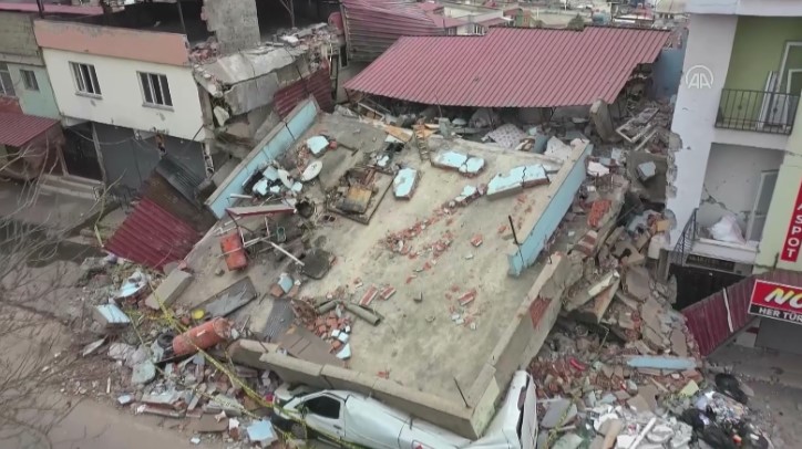 Depremin ardından Kahramanmaraş
