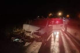 Manisa'da iki otomobilin çarpışması sonucu 6 kişi yaralandı