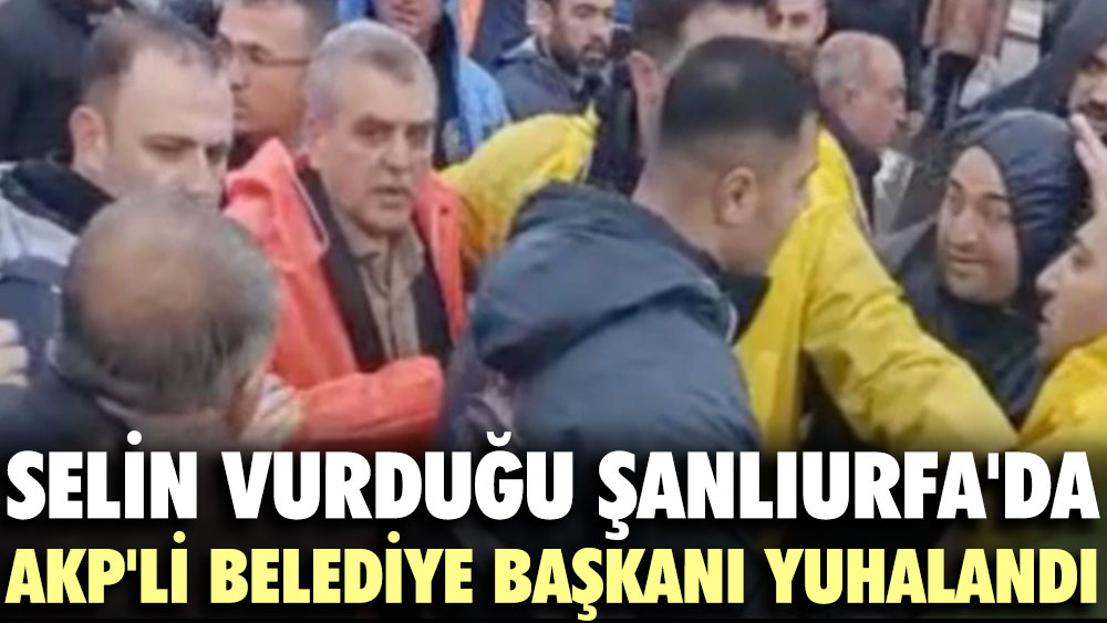 Selin vurduğu Şanlıurfa'da AKP'li Belediye Başkanı yuhalandı