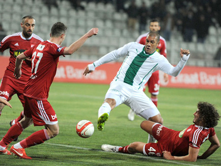 Bursaspor yarı finalde: 1-2