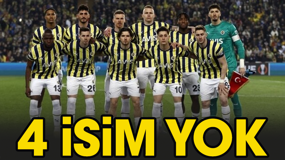 Fenerbahçe'ye Alanyaspor maçı öncesi kötü haber
