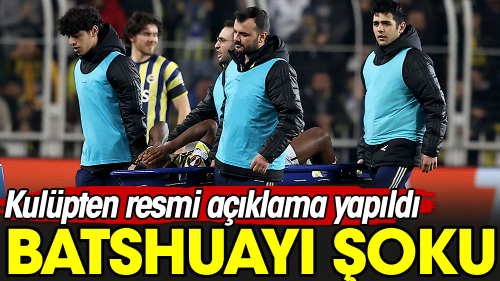 Fenerbahçe'de Batshuayi şoku. Resmen açıklandı