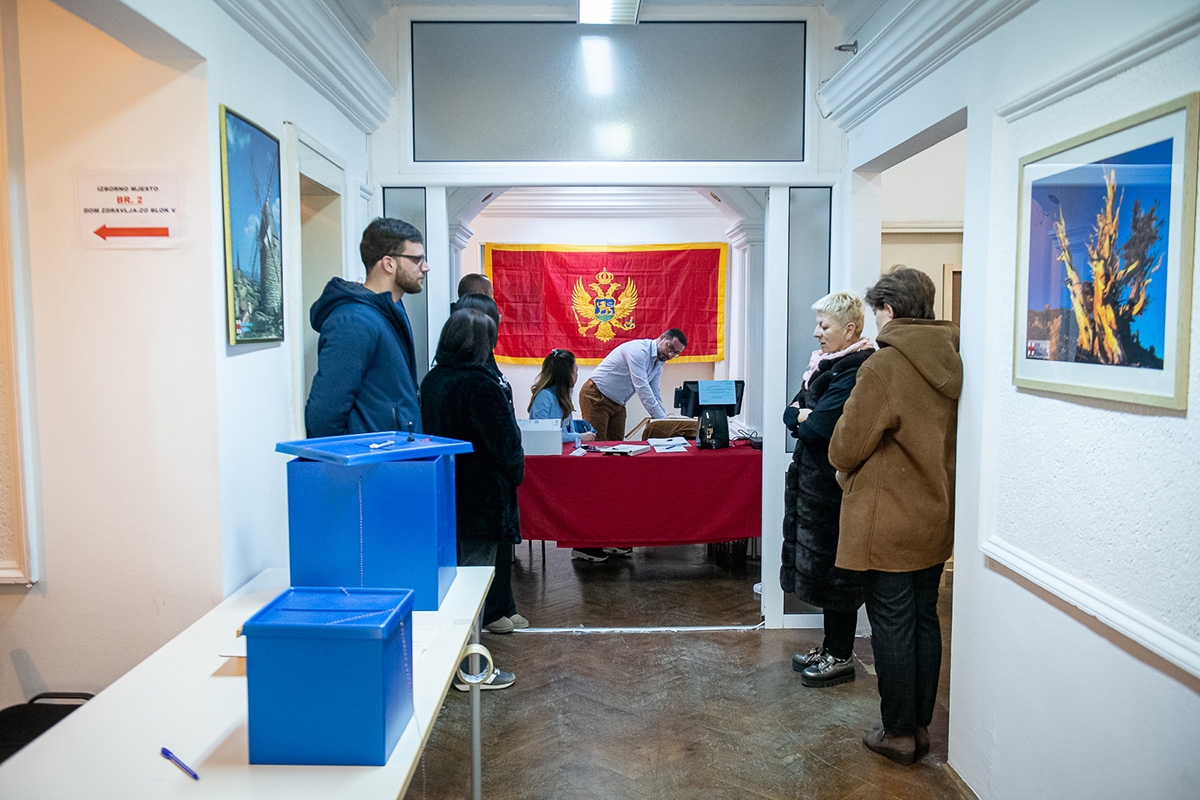 Karadağ'da seçim günü