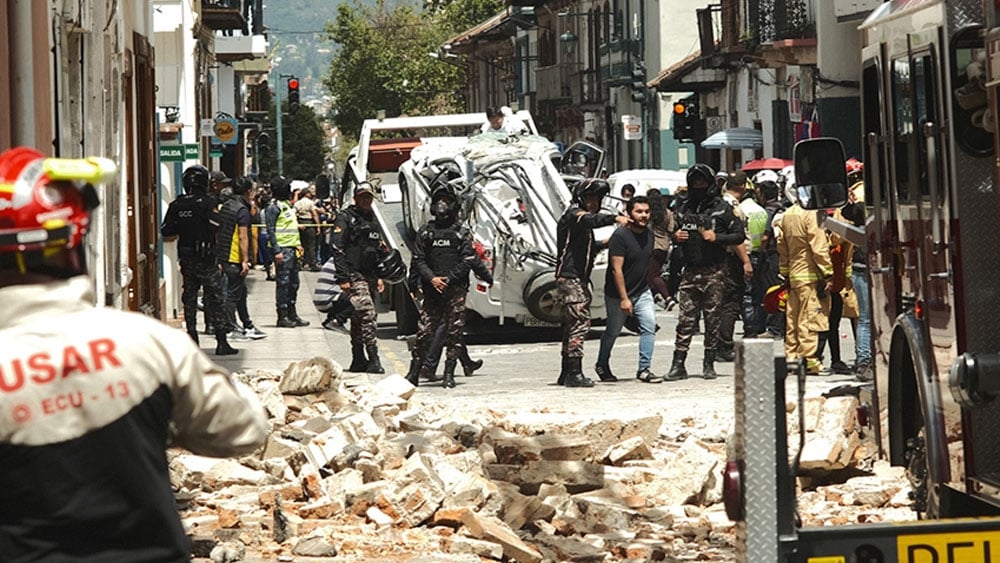 Ekvador'da 6,7 büyüklüğünde deprem: 14 ölü